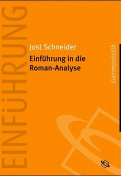 Einführung in die Roman-Analyse - Schneider, Jost
