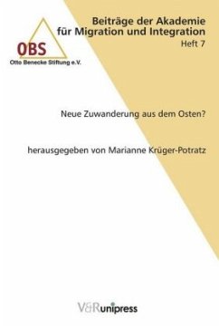 Neue Zuwanderung aus dem Osten? - Krüger-Potratz, Marianne (Hrsg.)