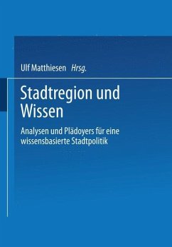 Stadtregion und Wissen - Matthiesen, Ulf (Hrsg.)