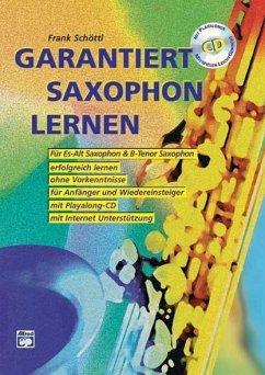 Garantiert Saxophon lernen - Schöttl, Frank