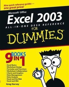 Excel 2003 All-in-One Desk Reference For Dummies - Harvey, Greg