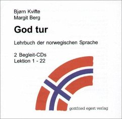 2 Begleit-Audio-CDs / God Tur, Lehrbuch der norwegischen Sprache - Kvifte, Björn; Berg, Margit