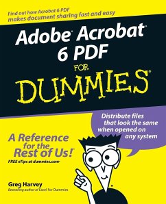 Adobe Acrobat 6 PDF for Dummies - Harvey, Greg