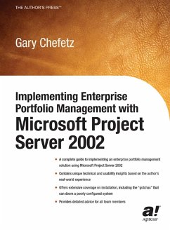 Implementing Enterprise Portfolio Management with Microsoft Project Server 2002 - Chefetz, G. L.