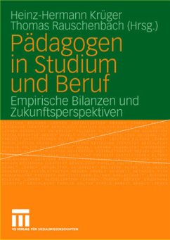 Pädagogen in Studium und Beruf - Krüger, Heinz-Hermann / Rauschenbach, Thomas (Hgg.)