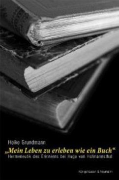 Cover 'Mein Leben zu erleben wie ein Buch'