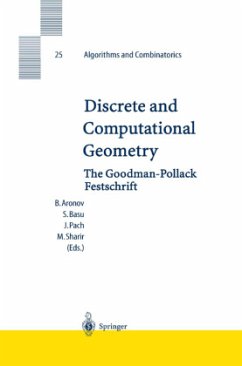 Discrete and Computational Geometry - Aronov, Boris / Basu, Saugata / Pach, Janos / Sharir, Micha (eds.)