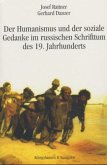 Der Humanismus und der soziale Gedanke im russischen Schrifttum des 19. Jahrhunderts