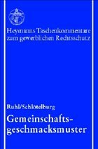 Cover Gemeinschaftsgeschmacksmuster