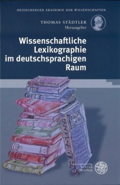 Wissenschaftliche Lexikographie im deutschsprachigen Raum - Städtler, Thomas