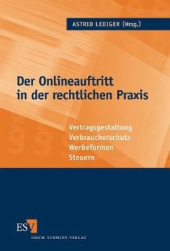 Der Online-Auftritt in der rechtlichen Praxis - Lediger, Astrid (Hrsg.)