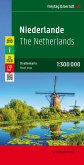 Freytag & Berndt Autokarte Niederlande; Nederland; Paises Bajos; The Netherlands; Pays Bas; Paesi Bassi