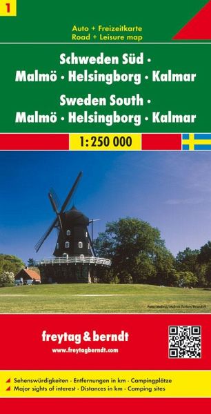 MARCO POLO Länderkarte Schweden 1:800 000 