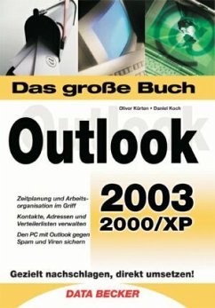 Cover Das große Buch Outlook 2003, 2000, XP