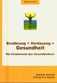 Ernährung plus Verdauung ist geich Gesundheit, Die Fundamente des Gesundbleibens