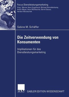 Die Zeitverwendung von Konsumenten - Schäffer, Sabine M.