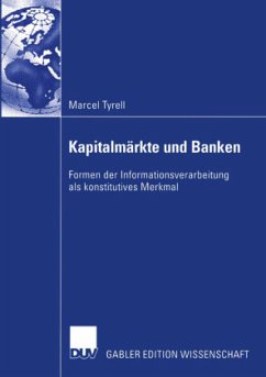 Kapitalmärkte und Banken - Tyrell, Marcel
