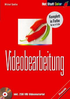 Cover Videobearbeitung, m. CD-ROM