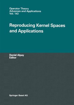 Reproducing Kernel Spaces and Applications - Alpay, Daniel (ed.)