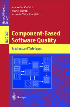 Component-Based Software Quality - Cechich, Alejandra / Piattini, Mario / Vallecillo, Antonio (eds.)