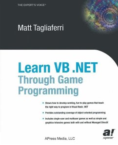 Learn VB .NET Through Game Programming - Tagliaferri, Matthew
