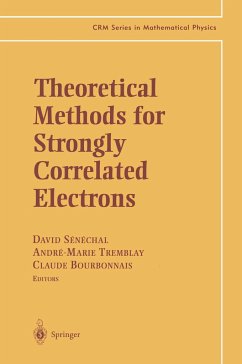 Theoretical Methods for Strongly Correlated Electrons - Sénéchal, David / Tremblay, Ándre-Marie / Bourbonnais, Claude (eds.)