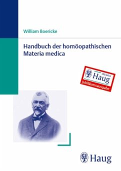 Handbuch der homöopathischen Materia medica, Jubiläumsausgabe - Boericke, William