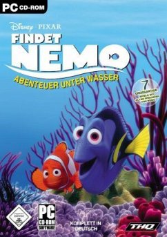 Cover Findet Nemo, Abenteuer unter Wasser, CD-ROM