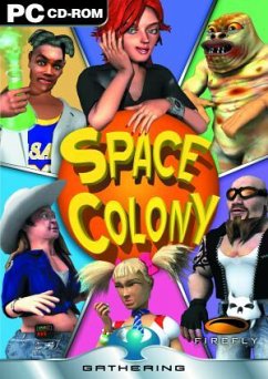 Cover Space Colony, 2 CD-ROMs