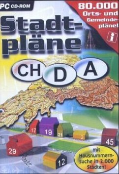 Stadtpläne CH, D, A, 1 CD-ROM Stadtpläne CH, D, A, 1 CD-ROM