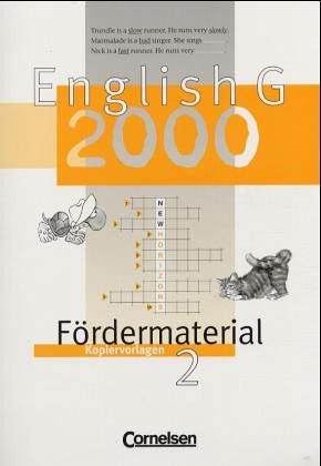 Fördermaterial / English G 2000, Ausgabe A Bd.2 Fördermaterial / English G 2000, Ausgabe A Bd.2