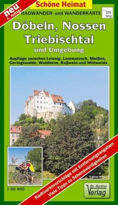 Doktor Barthel Karte Döbeln, Nossen, Triebischtal und Umgebung