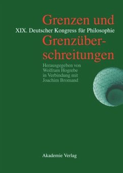 Grenzen und Grenzüberschreitungen - Hogrebe, Wolfram (Hrsg.)