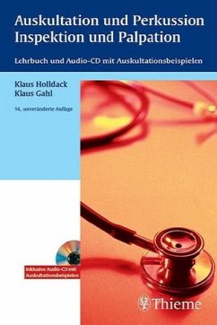Auskultation und Perkussion, Inspektion und Palpation - Holldack, Klaus / Gahl, Klaus