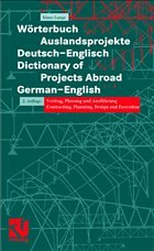 Wörterbuch Auslandsprojekte (deutsch-englisch) Dictionary of Projects Abroad - Lange, Klaus