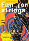 Fun for strings, für 2 Gitarren / für C-Instrument und Gitarre, m. Audio-CD