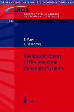 Realization Theory of Discrete-Time Dynamical Systems - Matsuo, Tsuyoshi;Hasegawa, Yasumichi