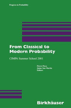 From Classical to Modern Probability - Picco, Pierre / San Martin, Jaime (Hgg.)