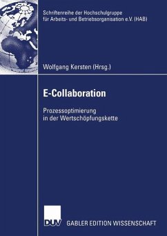 E-Collaboration - Kersten, Wolfgang (Hrsg.)