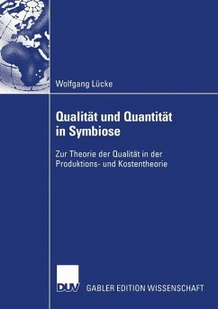 Qualität und Quantität in Symbiose - Lücke, Wolfgang
