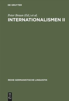 Internationalismen II - Braun, Peter / Schaeder, Burkhard / Volmert, Johannes (Hgg.)