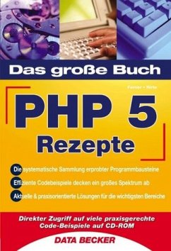 Das große Buch PHP 5 Rezepte, m. CD-ROM - Ferner, Jens; Hirte, Elena