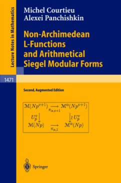 Non-Archimedean L-Functions and Arithmetical Siegel Modular Forms - Courtieu, M.;Panchishkin, Alexei A.