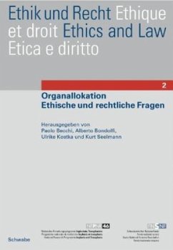 Organallokation - Becchi, Paolo / Kostka, Ulrike / Seelmann, Kurt (Hgg.) / Lachenmeier, Pascal (Red.)