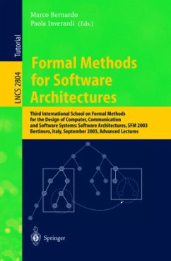 Formal Methods for Software Architectures - Bernardo, Marco / Inverardi, Paolo (eds.)