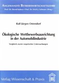 Ökologische Wettbewerbsausrichtung in der Automobilindustrie.