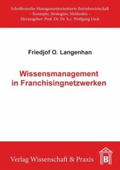 Cover Wissensmanagement in Franchisingnetzwerken.