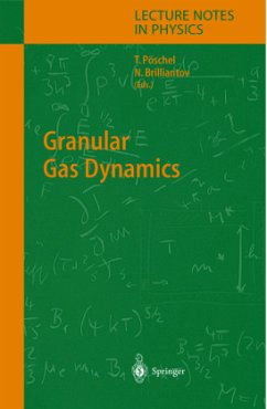 Granular Gas Dynamics - Pöschel, Thorsten / Brilliantov, Nikolai (eds.)