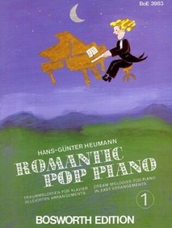 Romantic Pop Piano. Traummelodien für Klavier in leichten Arrangements / Romantic Pop Piano 1 - Heumann, Hans G