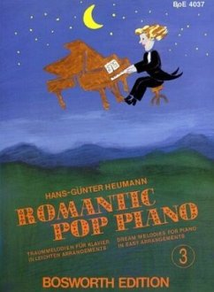 Romantic Pop Piano. Traummelodien für Klavier in leichten Arrangements / Romantic Pop Piano 3 - Heumann, Hans G